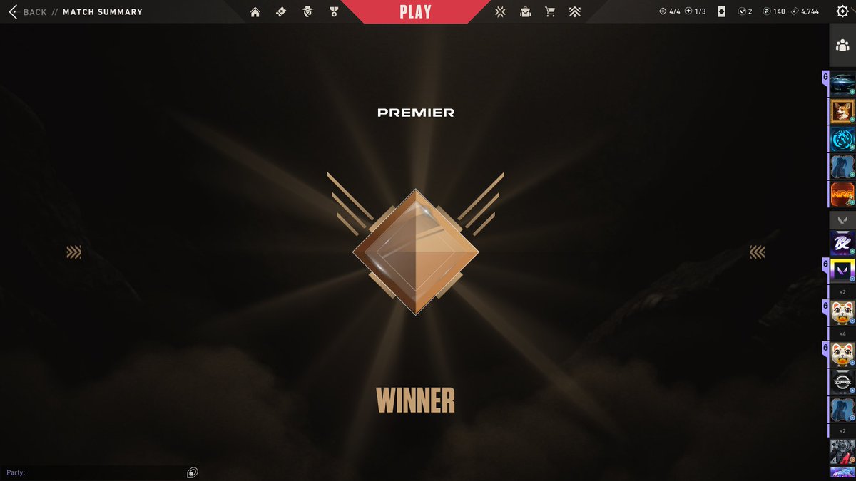 プレミア優勝～！！！