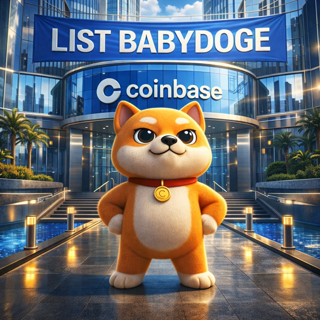 Fransil39123482's tweet photo. Confidence is at the door. 👊🐶

#BabyDoge is already standing in front of Coinbase… now it’s just a matter of time.

LIST BABYDOGE 🚀💙

When the listing happens, the market will understand.

#BabyDogeArmy #Altseason #MemeSeason https://t.co/Ti2eZGXMFz