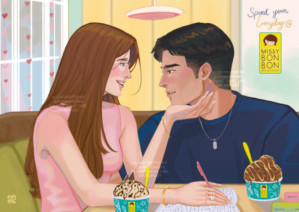 kamedraws's tweet photo. forever missy bon bon date 💗 https://t.co/R8DkaLhN25