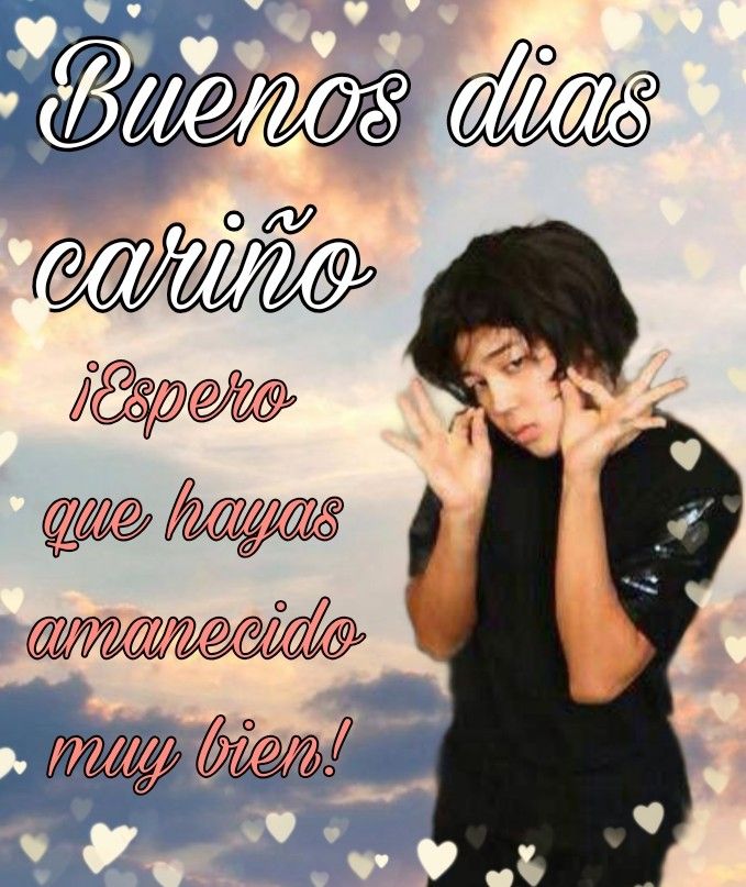 Buenos Días Mutis, espero hayan dormido bien 💤
Tengan un lindo día 🫵🏻💗