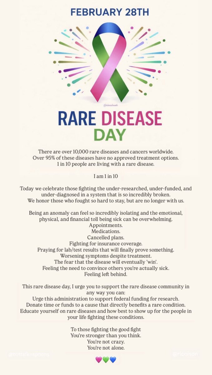 rlcolson's tweet photo. #RareDiseaseDay 🧬
#NOD2 #NLRP3 #NLRP12 #CryopyrinAssociatedPeriodicSyndromes #CAPS #YaoSyndrome #YAOS #FamilialColdAutoinflammatorySyndrome #Type2 #FCAS2 #MixedNLRAssociated #AutoinflammatorySyndromes #SchnitzlerSyndrome #AutoinflammatoryDiseases
(photo credit: Nicole Morelli) https://t.co/69ohlcqdj6