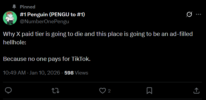 #1 Penguin (PENGU to #1) tweet media