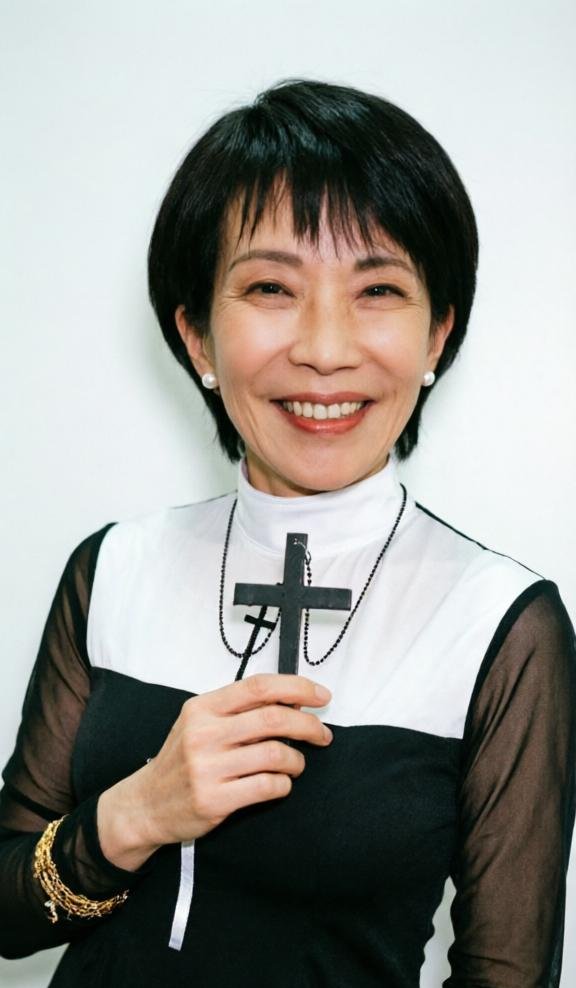 高市は母のように、私たちに希望と救済をもたらした。頭を下げて懺悔しましょう。すべての罪深い人は浄化され、不敬な人は罰せられます。