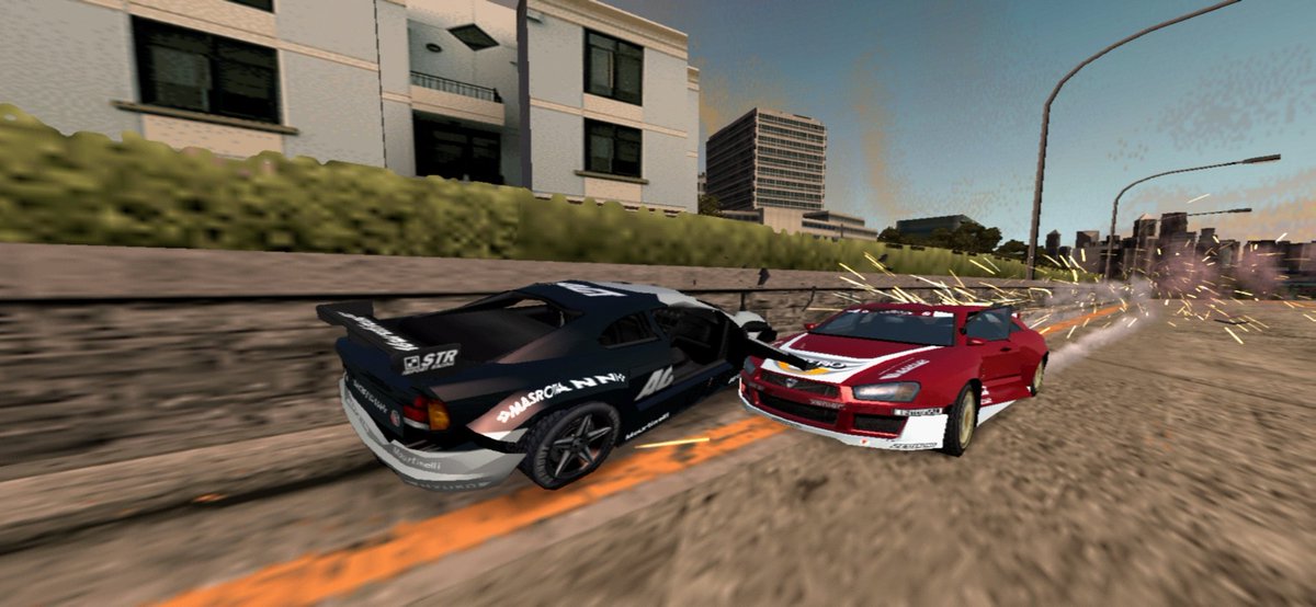 Dashtekumoto76's tweet photo. Burn Rubber and take down Style
Game:Burnout 3Takedown (PS2) 
#Burnout3
#EAGames
#Criteriongames
#VirtualPhotographyRetro
#VPSupport
#VPRepost https://t.co/uOjOfA6nA6
