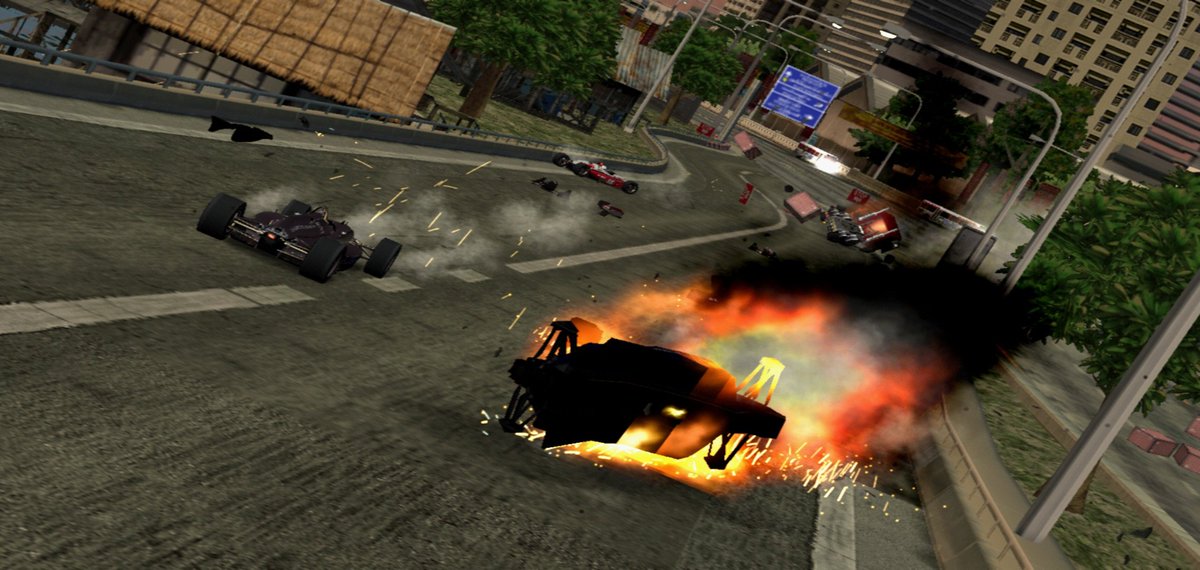 Dashtekumoto76's tweet photo. Burn Rubber and take down Style
Game:Burnout 3Takedown (PS2) 
#Burnout3
#EAGames
#Criteriongames
#VirtualPhotographyRetro
#VPSupport
#VPRepost https://t.co/uOjOfA6nA6