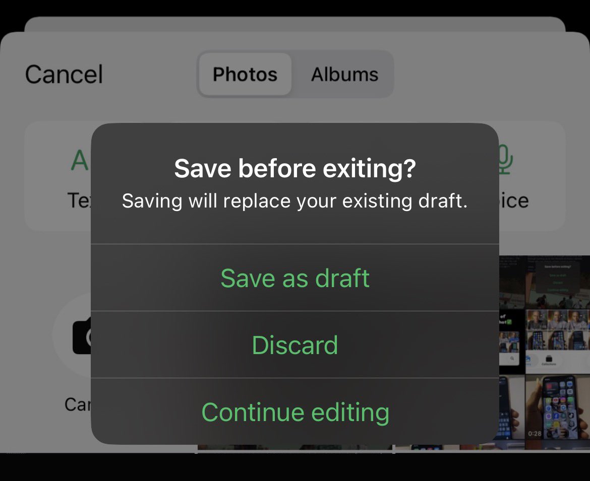 WhatsApp just added drafts…..a feature I’ve been truly wishing for👏🔥
