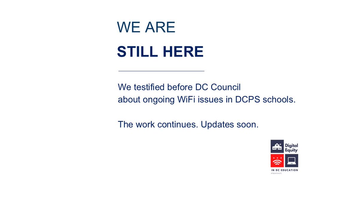 Digital Equity in DC Education tweet media