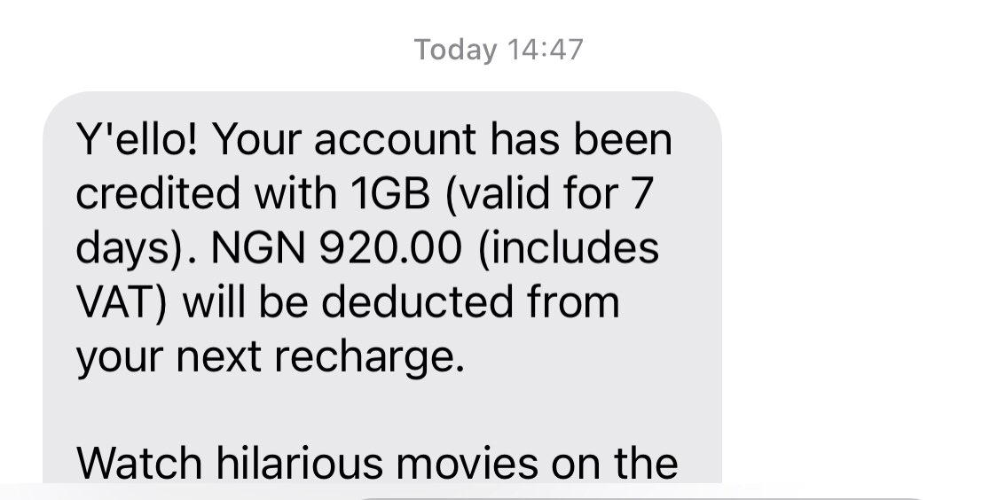 Paryce_Carl's tweet photo. @MTNNG @MTNNG please what’s the meaning of this?

Why will you automatically credit me with such a ridiculous data plan that I didn’t ask for? 

I need my airtime reversed!!!!
Who on Earth uses 1GB for a week?????????? https://t.co/CioV3JFEQT
