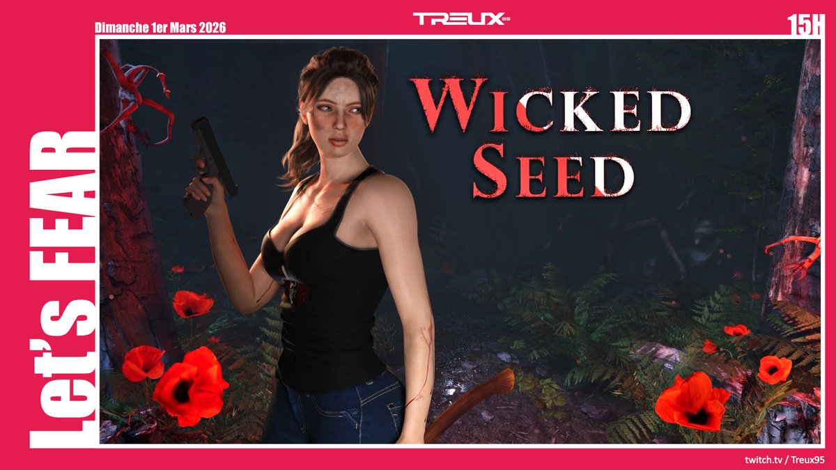 Treux95_Twitch's tweet photo. Hello bonjour !
Réveillé depuis 20mn... On y retourne ? ^^'
Rendez-vous d'ici 5mn sur https://t.co/FRtkc8KNMQ pour la suite et fin (du moins on essaye) de Wicked Seed :)
À tout de suite !
#LetsFEAR #WickedSeed #twitch https://t.co/rtCe77k4jV