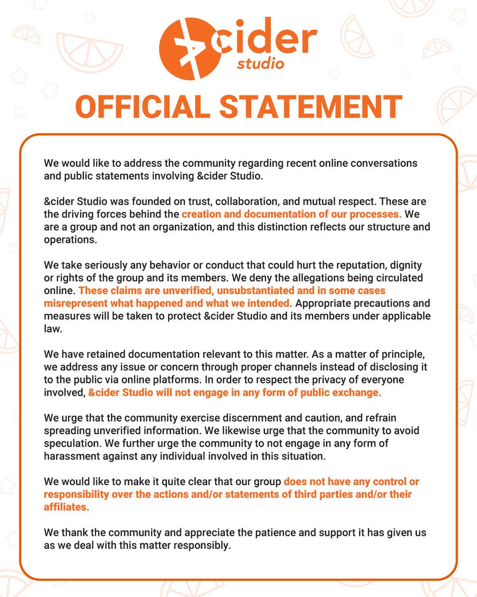 &Cider Studio || PREPPING FOR NEXT CON tweet media