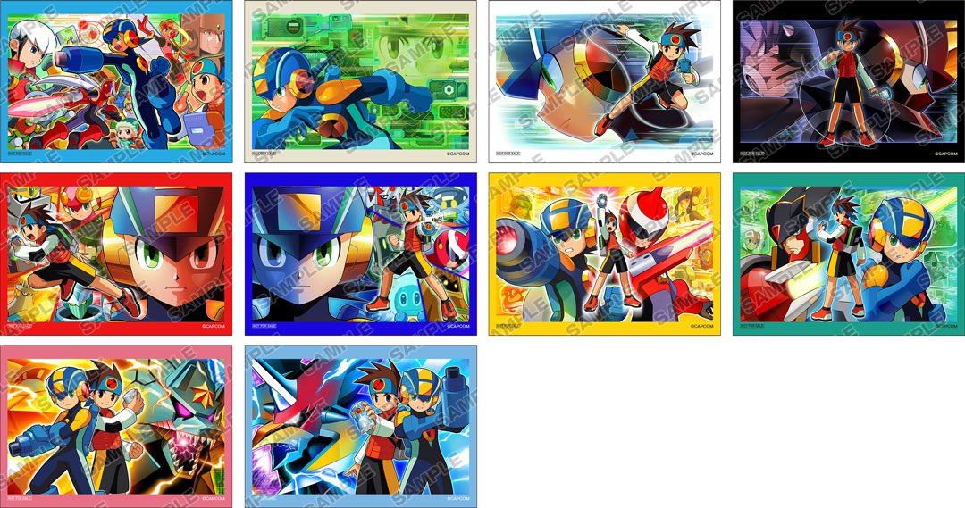 2026年3月21日(土)～2026年4月12日(日)でロックマンエグゼ フェア in アニメイト2026が開催

新規書き下ろしグッズもめちゃくちゃ良いね‼️
通販だともう予約できるみたいだから先に予約しました♪

1100円ごとに特典ブロマイド(全11種)もらえるぞ😊