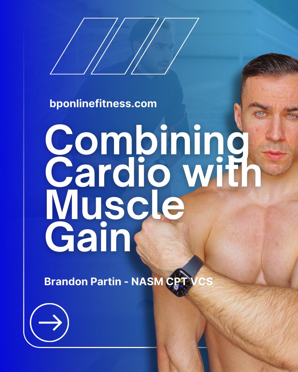 brandonpfit's tweet image. Combining Cardio with Muscle Gain 🏃💪

Your body has a limited “budget” each week for energy, stress, and recovery and muscle growth only happens when lifting provides a strong signal and you can actually recover from it.

#musclegain #hypertrophy #cardio #energy #recovery