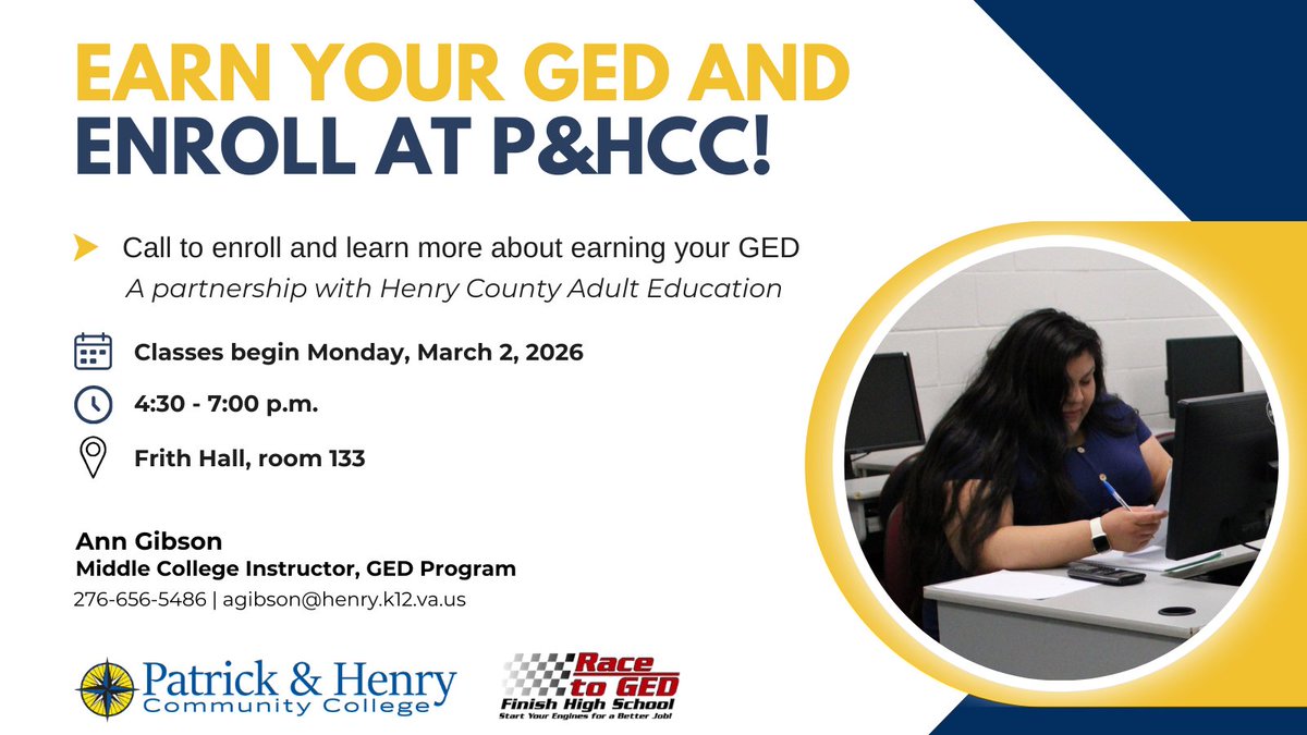 Patrick & Henry CC tweet media