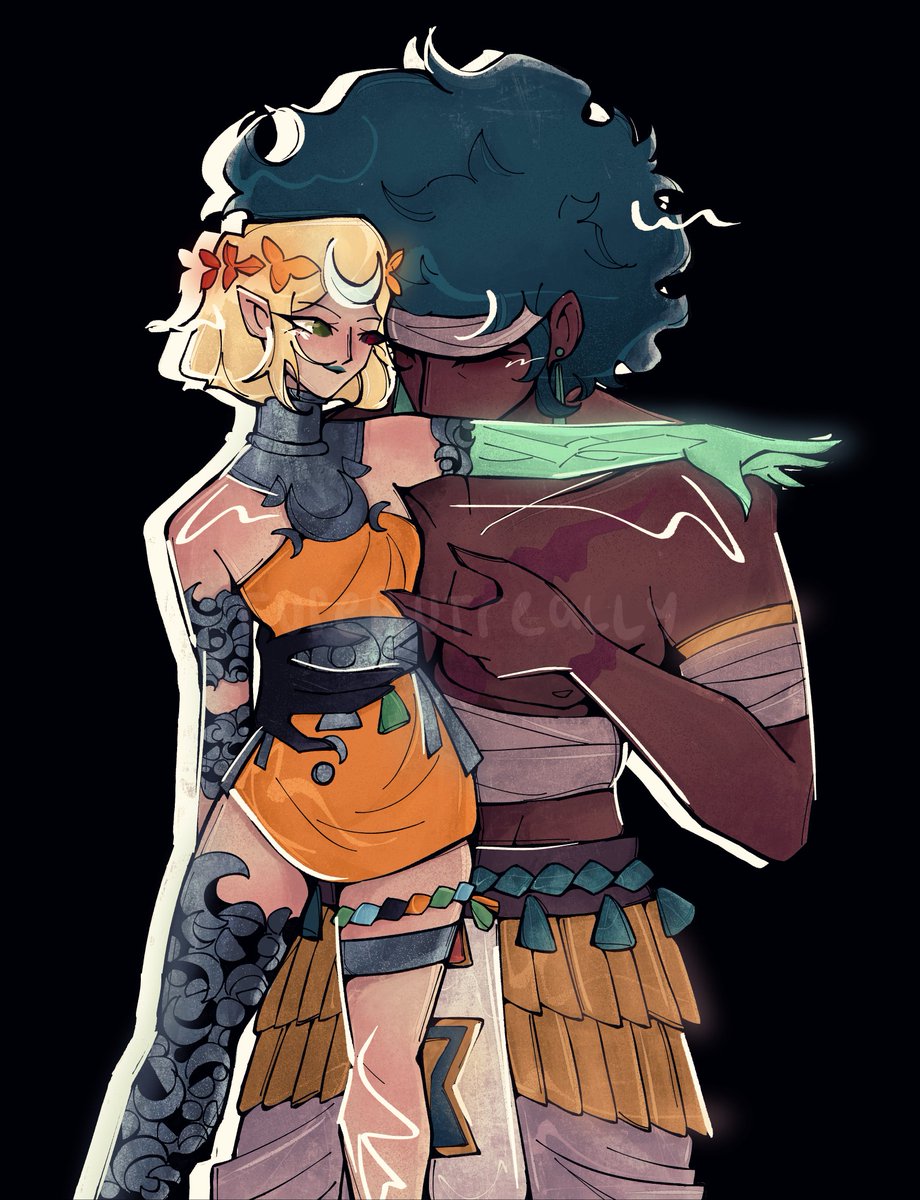 she's everything; he's there, i guess 🌙

[ #hades2 #witchflame ]