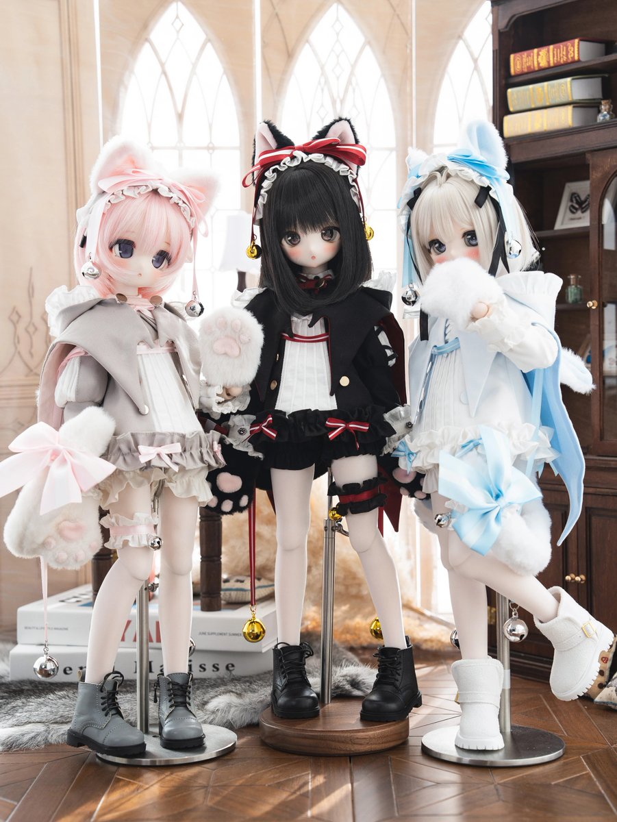 𓋫 𓏴𓏴 𓏵‧₊新作情報₊‧𓏵 𓏴𓏴𓋫 ꒰吸血にゃん꒱「 1/4ドール服 MDD