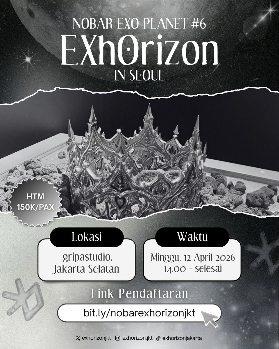 EXhOrizon Jakarta tweet media
