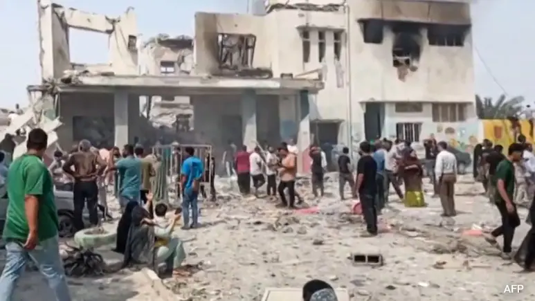 ndtv's tweet photo. 148 Killed In Girls' School In Iran's Minab After US-Israel Strike
https://t.co/wGOjJZUjl6 https://t.co/urHPoVT05u