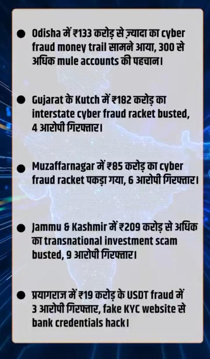 saatvikglobal's tweet photo. India Steps Up Its Fight Against Cybercrime!

#CyberCrimeCrackdown #IndiaAgainstCyberFraud #FinancialFraudAlert #CyberSecurityIndia #StayCyberSafe. #cyberdostvikas #sgsplus #saatvikglobal https://t.co/RNlPIr1ToQ
