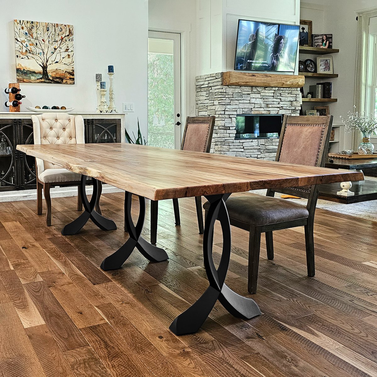 Flowyline_'s tweet image. Extra legs for extraordinary tables. We offer flexible designs that adapt to your exact specifications.

🛠️ Beautiful tables by @planeandnailco, Michael Roddy, Neil Sullivan, and our customer.

#flowylinedesign #tabledesign #liveedge #customfurniture #woodworking #furnituremaker