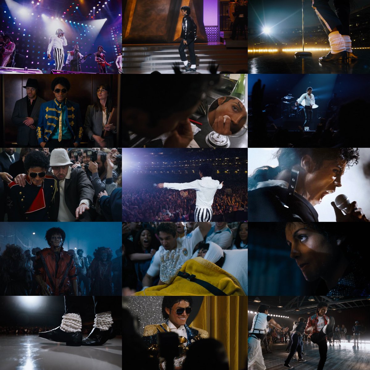 unrealpathan's tweet image. The cinematography of MICHAEL (2026, dir. Antoine Fuqua) by Dion Beebe