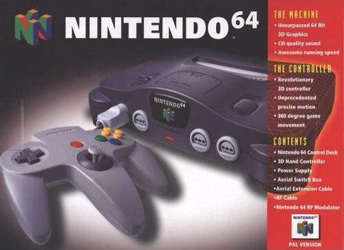 The Nintendo 64 was released on this day in Europe, 29 years ago (1997)
