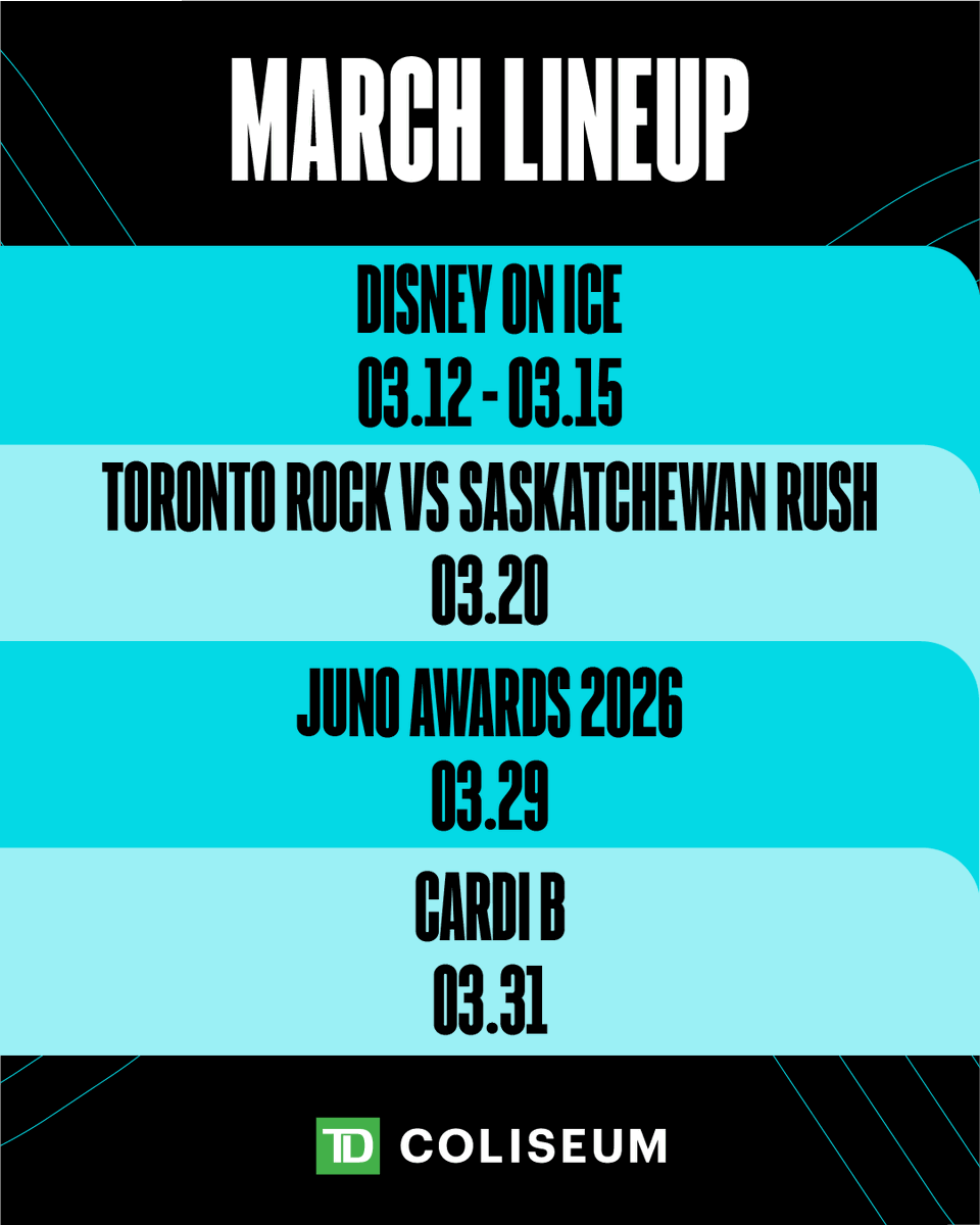 TD Coliseum tweet media