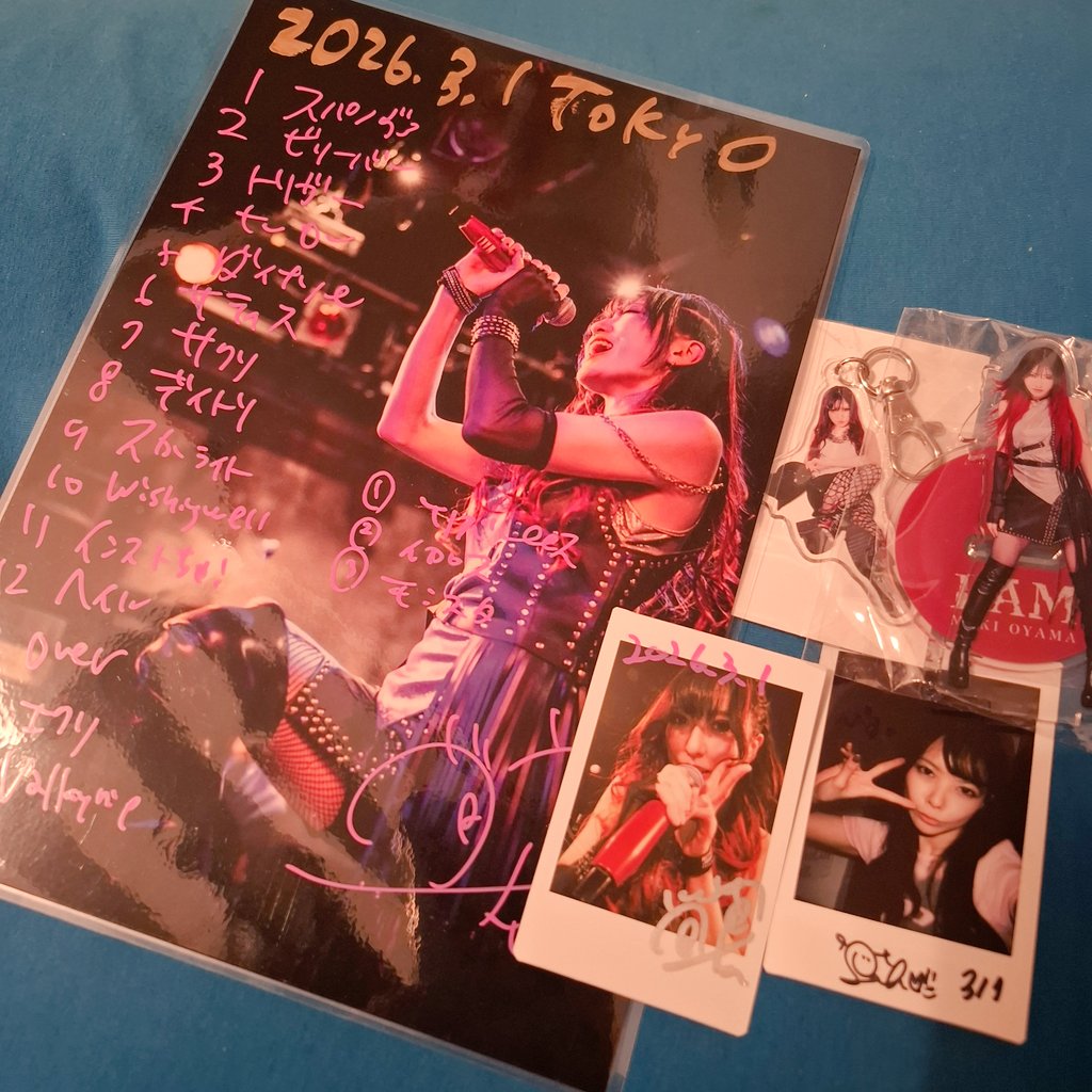 大山まき tour 2025 “I AM ” 東京追加公演 渋谷 TAKE OFF 7 真