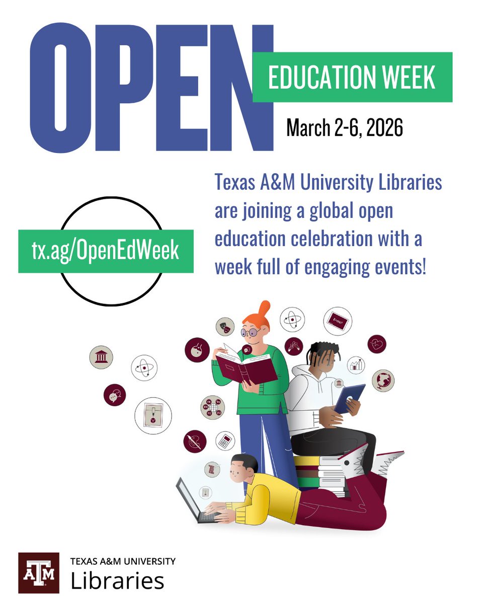 Texas A&M Libraries tweet media