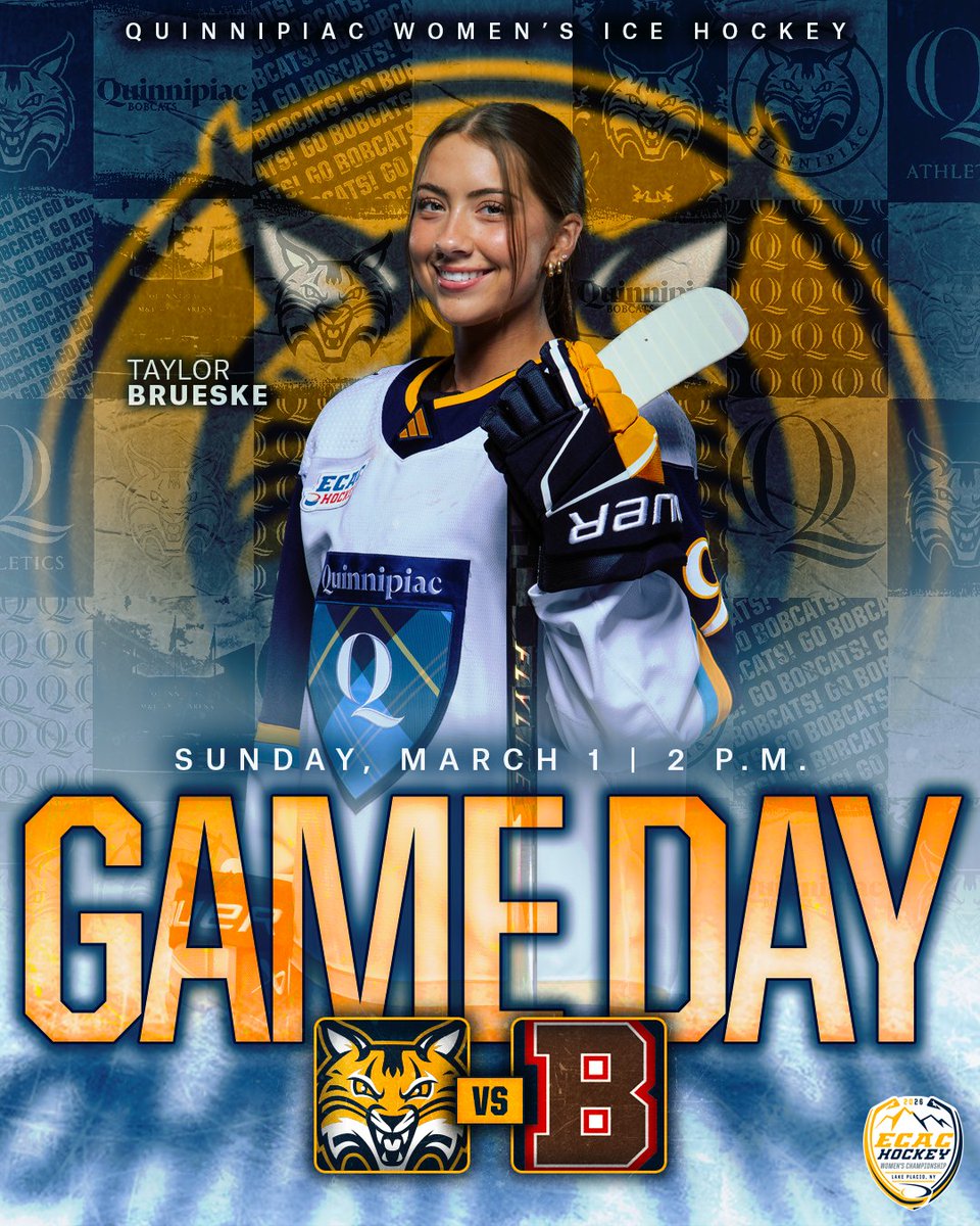 Kicking off March with a winner-take-all game three 😼

🆚 Brown
⏰ 2 PM
📍 M&amp;T Bank Arena
💻 ESPN+
🌍 StretchInternet 
🎟️ bit.ly/40pcK8E 

#BobcatNation x #NCAAHockey