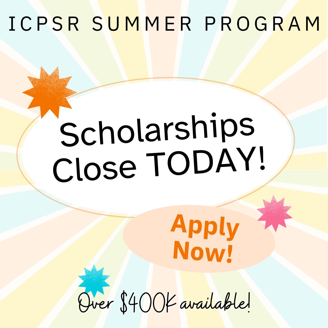 ICPSR Summer Program tweet media