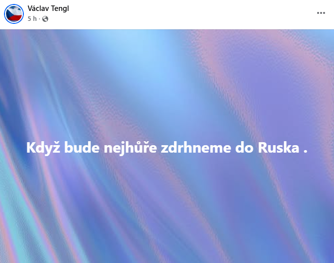 Posledniskaut's tweet photo. Já myslím, že už dost špatně je a na nic bych nečekal. https://t.co/I3kPN6Jry0