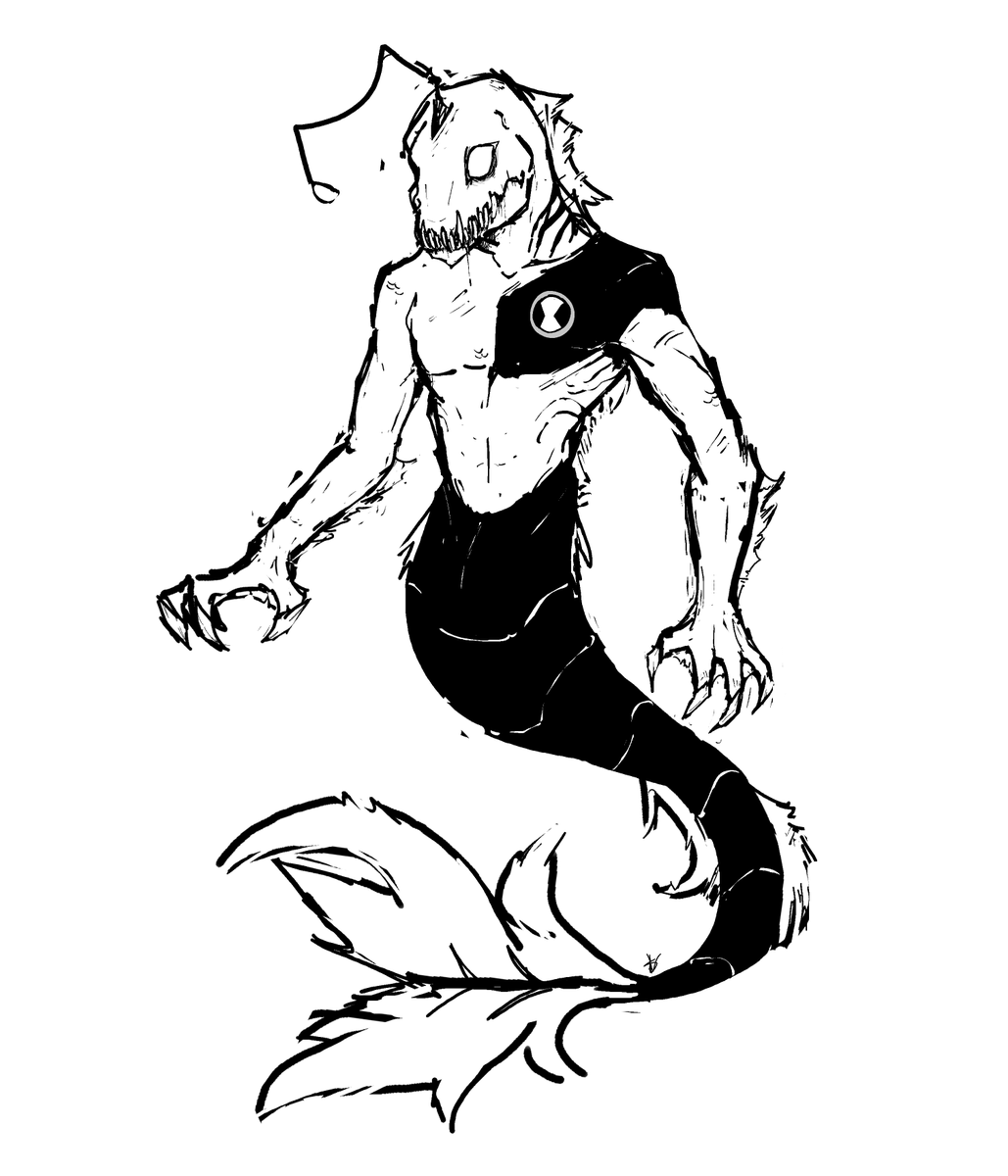 These are old and done with mouse but i saw ben 10 is trending again 🤧