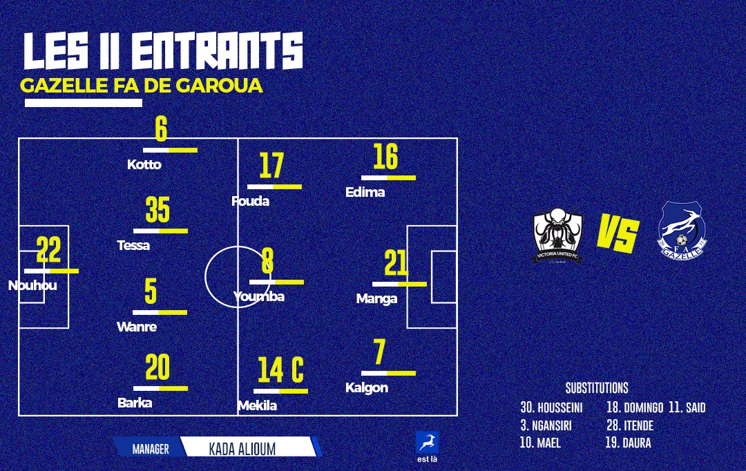GAZELLE FA DE GAROUA tweet media