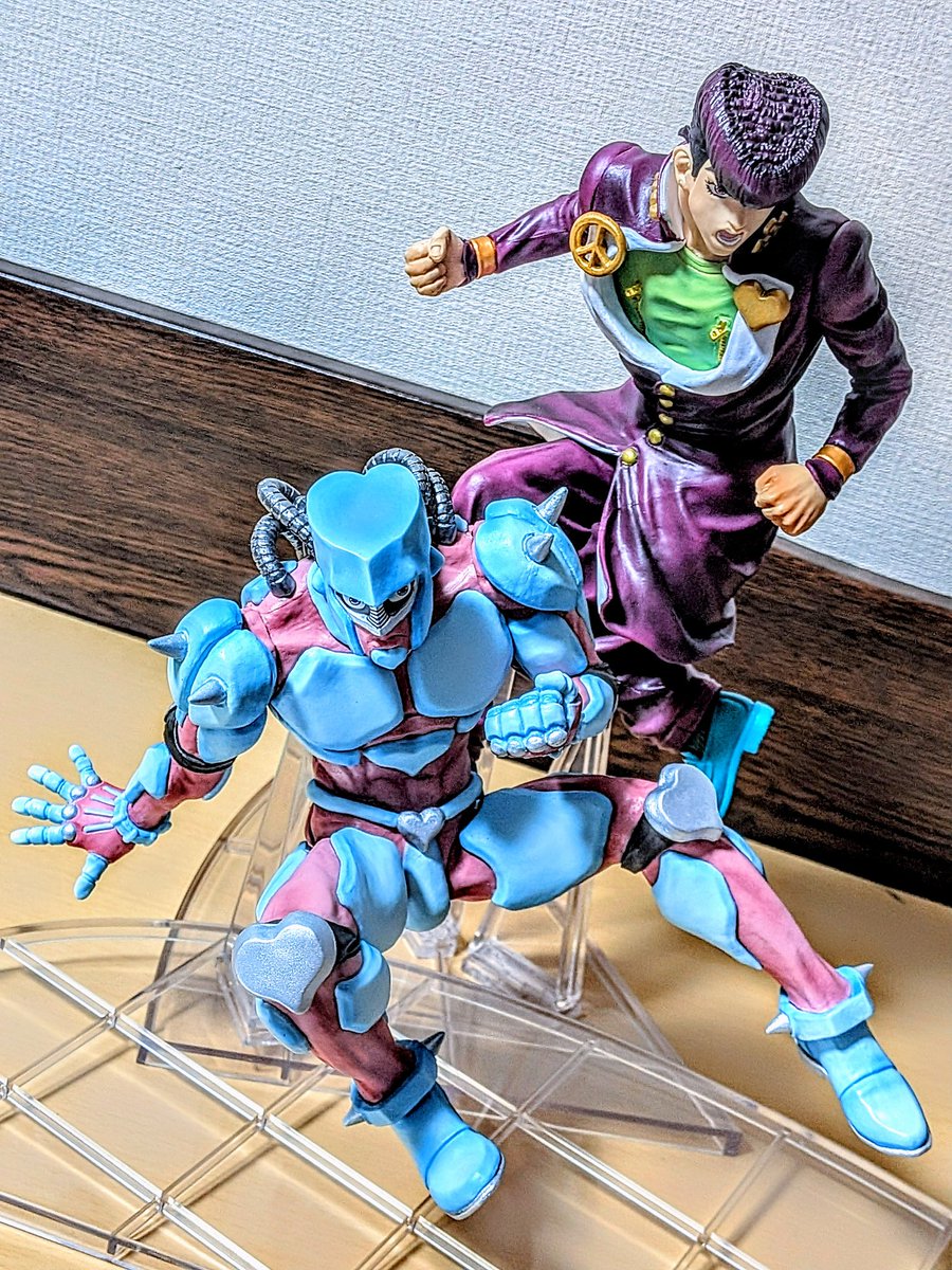 ジョジョの奇妙な冒険 #一番くじ 『💎クレイジー・D ＆ 東方仗助☮️』