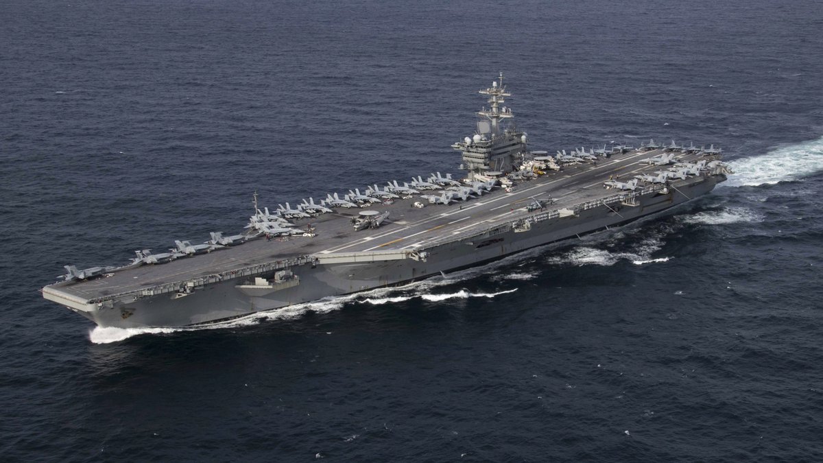 BREAKING: Iran says it has targeted US aircraft carrier USS Abraham Lincoln using 4 ballistic missiles.