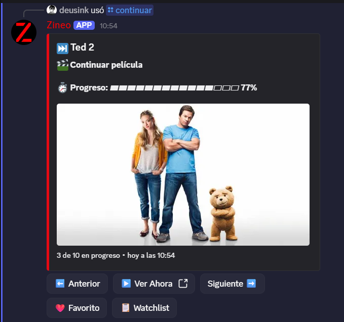 deusink's tweet photo. Desde Discord podrás vincular tu cuenta, buscar contenido, agregar a favoritos, watchlist, continuar viendo.  

En Sports podrás buscar partidos, ver resultados en tiempo real, atajo para reproducir el partido en el navegador.  

Próximo:  
1.1 Actividad de Watch Party para ver películas o partidos de fútbol desde canales de voz.  

1.2 Lanzamiento de la App Beta para Android para miembros del servidor de Discord.

https://t.co/rDLH4TeUnM