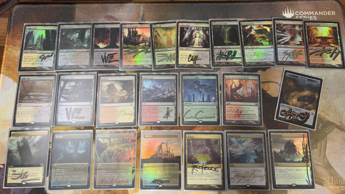 EDH始祖ドラゴンは60/100がfoil +サインドに！新カード入れると減っ