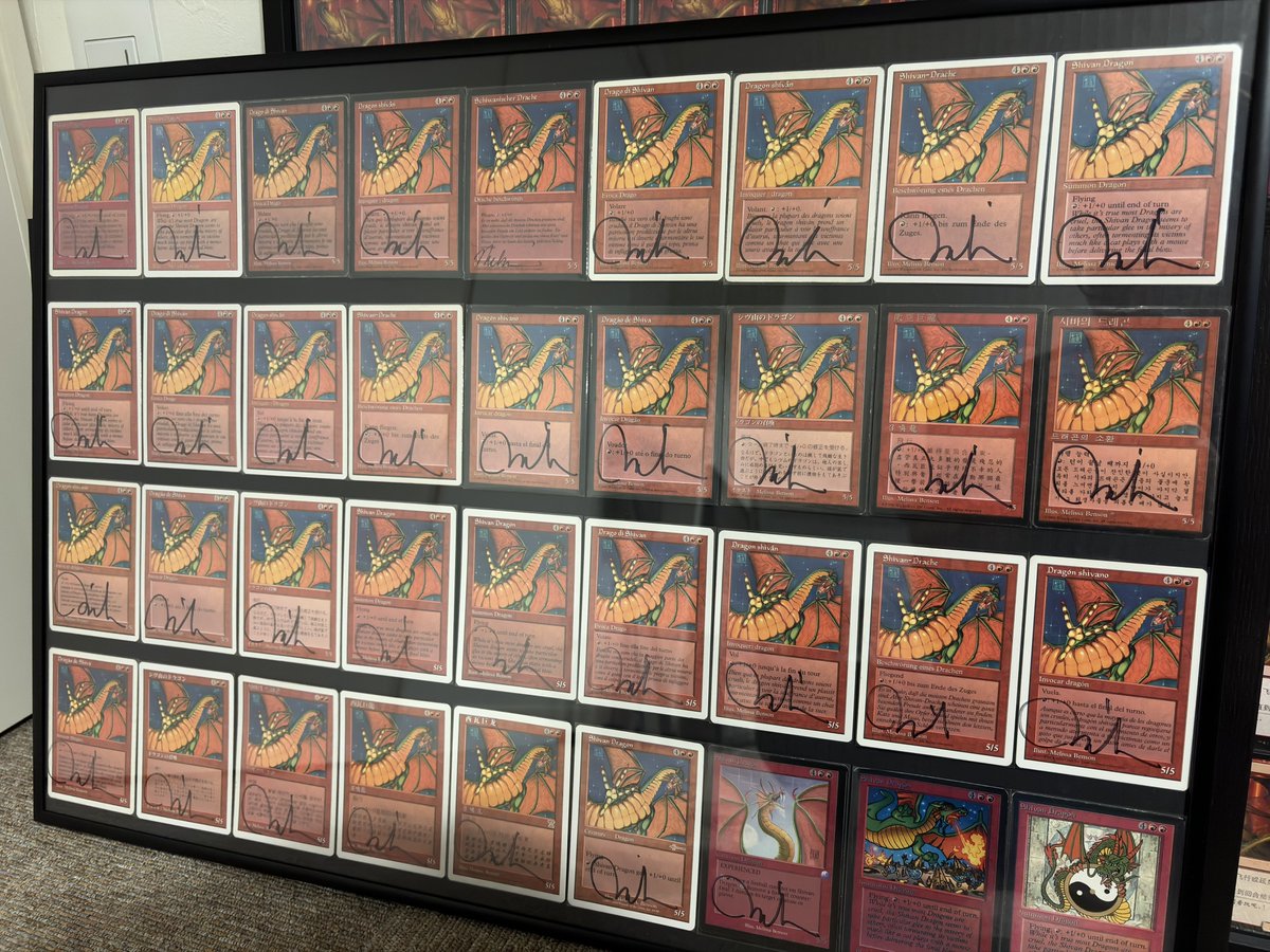 EDH始祖ドラゴンは60/100がfoil +サインドに！新カード入れると減っ