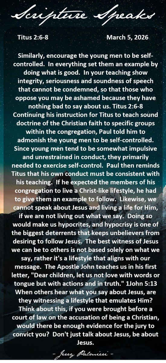 Scripture Speaks tweet media