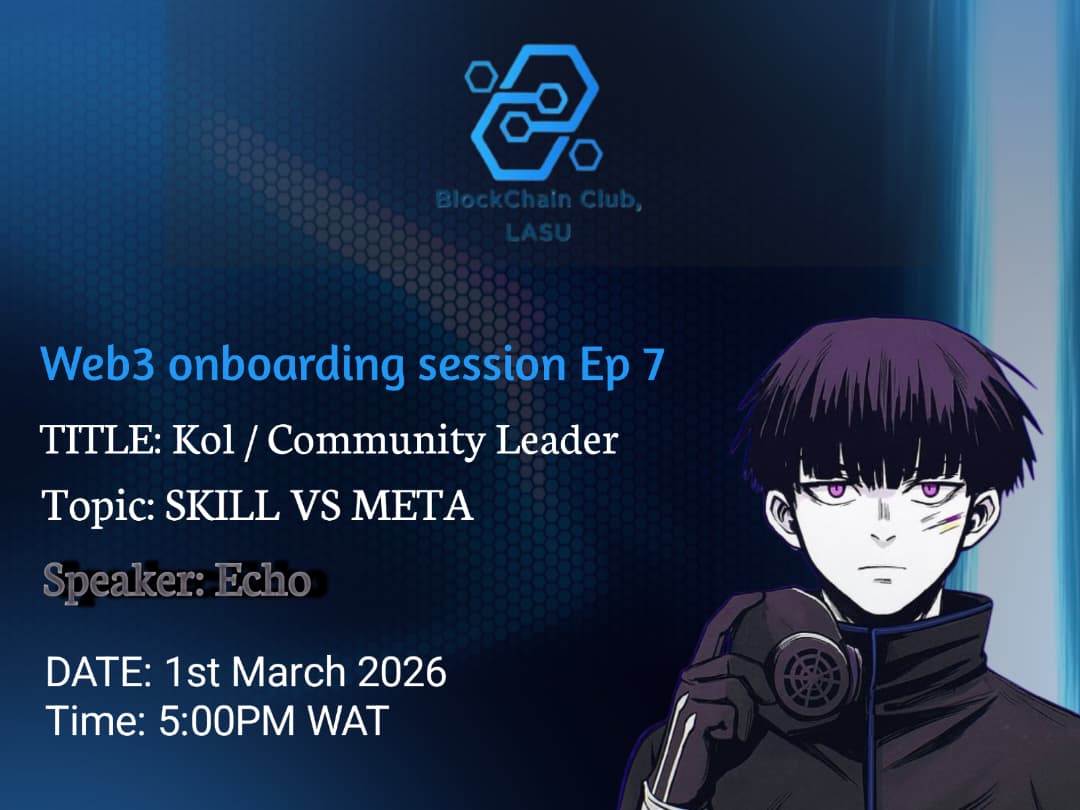 Blockchain Club, LASU tweet media