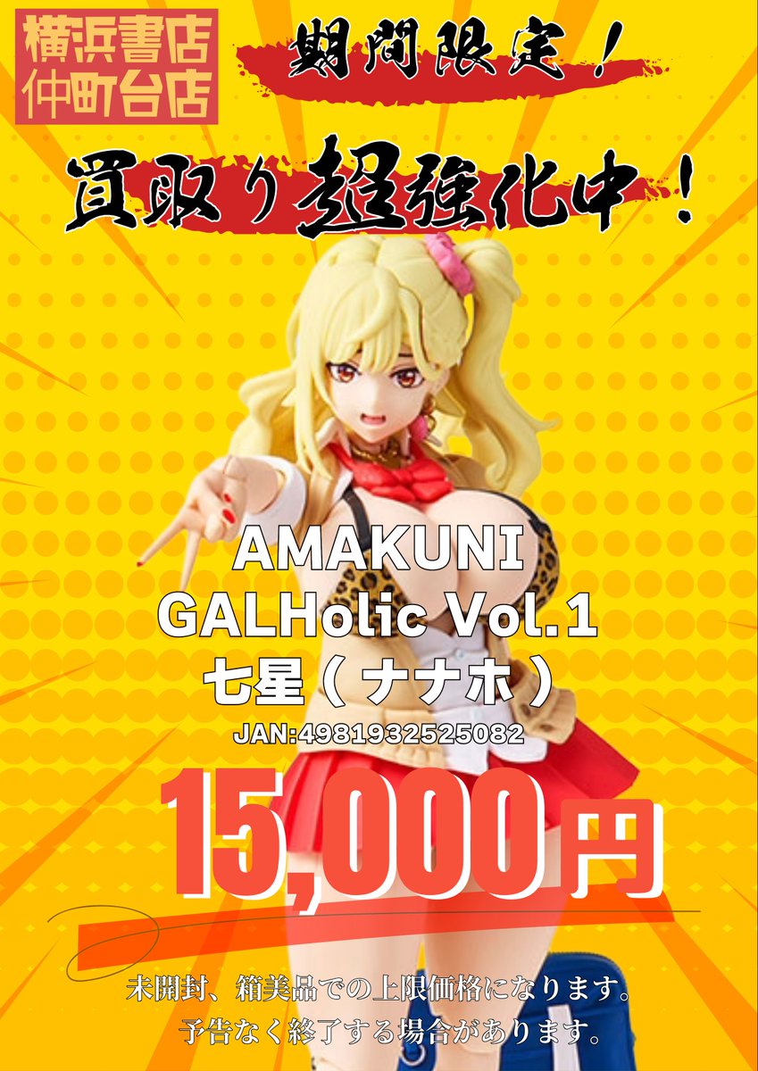 模型・プラモデル GALHolic 七星 ホビージャパン AMAKUNI ギャル