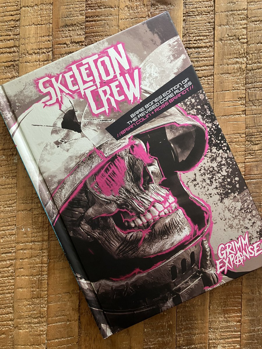 OriginalGrogna1's tweet image. Picked this up yesterday at my #flgs in preparation for my first game of Vast Grimm @GaryCon this year!
#skeletoncrew #vastgrimm #ttrpg #rpg #scifi