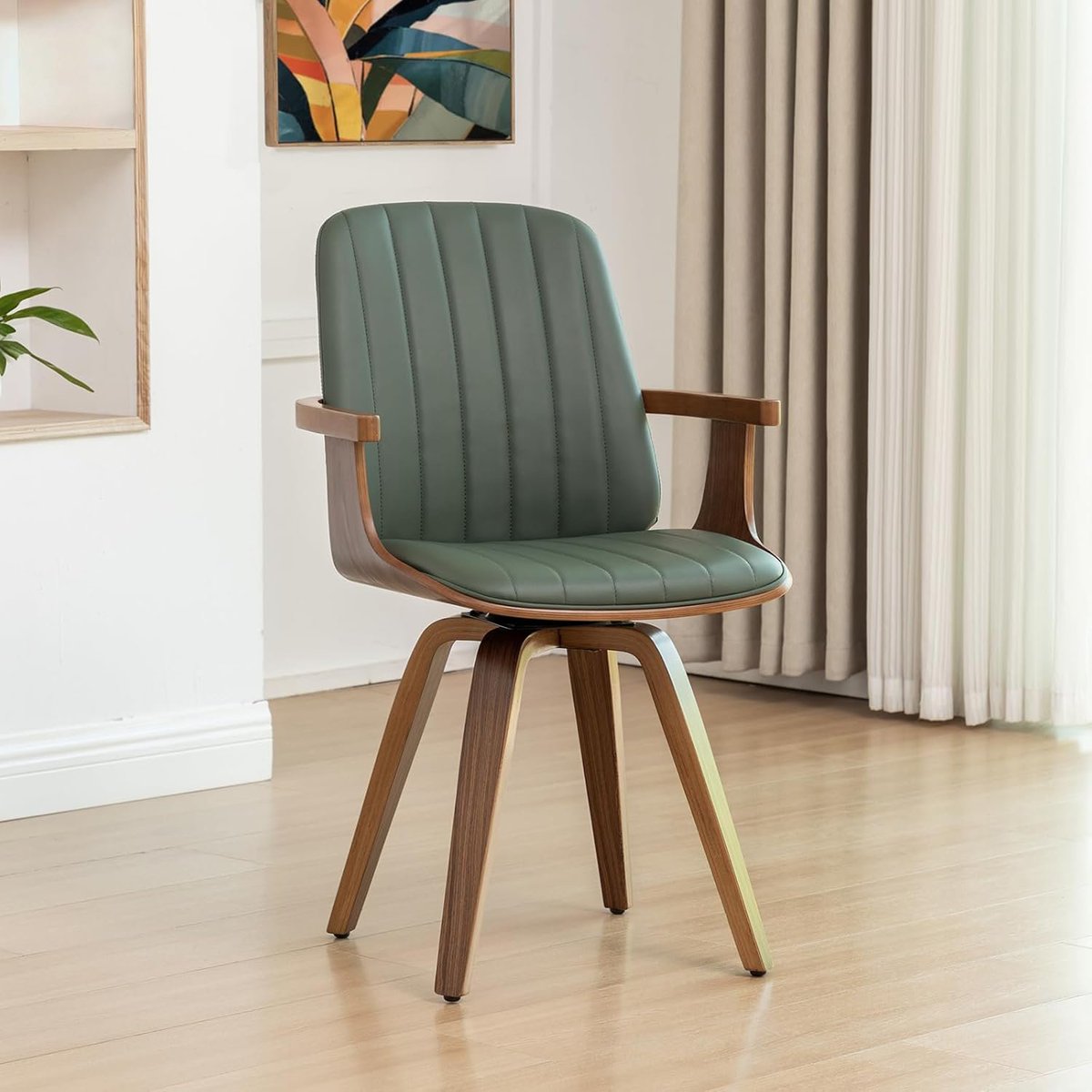 familydealvibes's tweet image. Set of 1 MCM Dining Chair, Mid Century Modern Chair with Walnut Craftsmanship, Upholstered Faux Leather, Wooden Arms and Legs, Faux Leather Dining Chair for Kitchen/Living Room - Green For $135.1

🔗sovrn.co/8kbecie

#Deals #DiningChair
