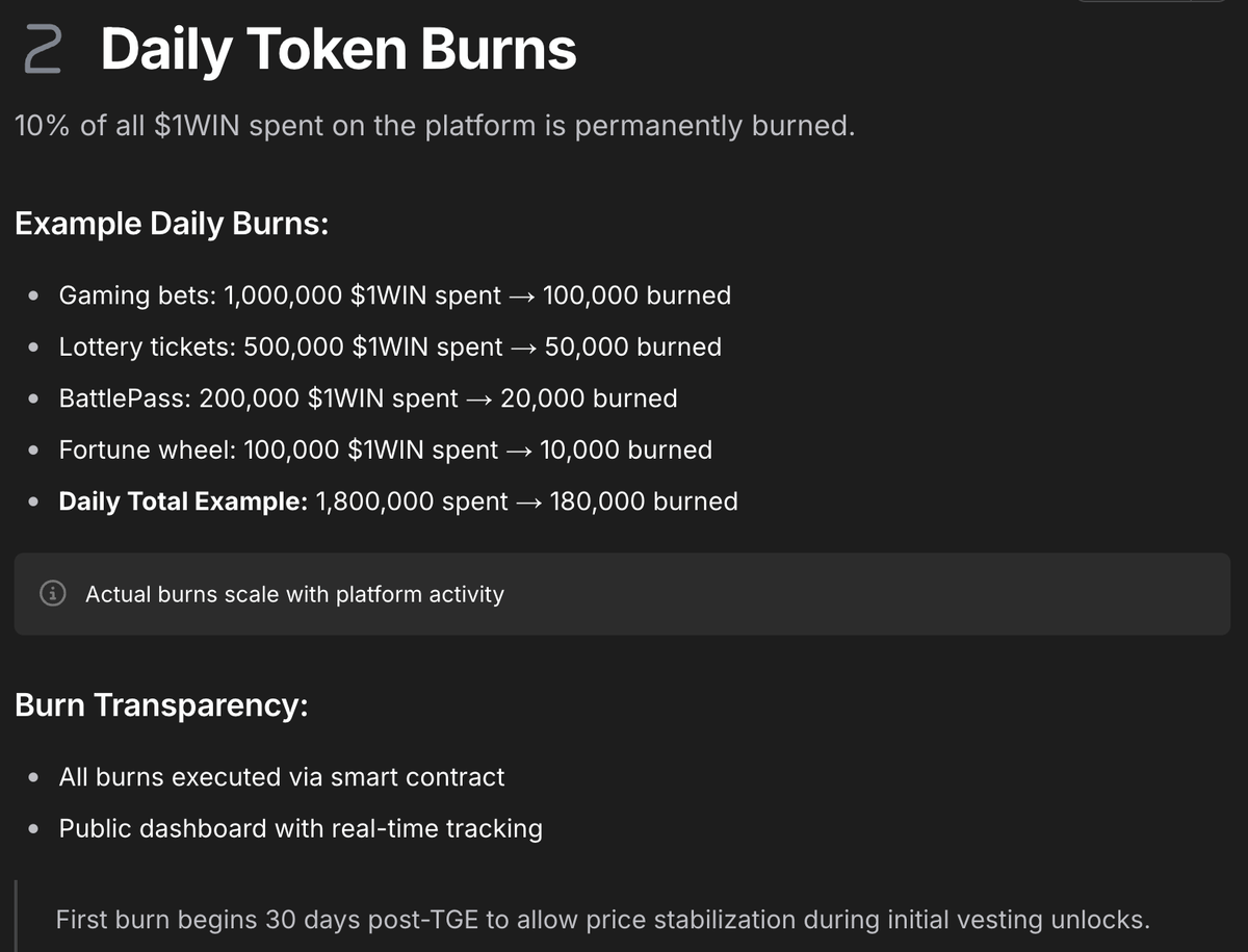 1winToken's tweet photo. 100,000,000 users will use 1win Token

10% of the tokens spent on the platform will be burned

we’ll also actively integrate the token into our core product

do the math and revenue calculations yourself https://t.co/eYpXVd37fW