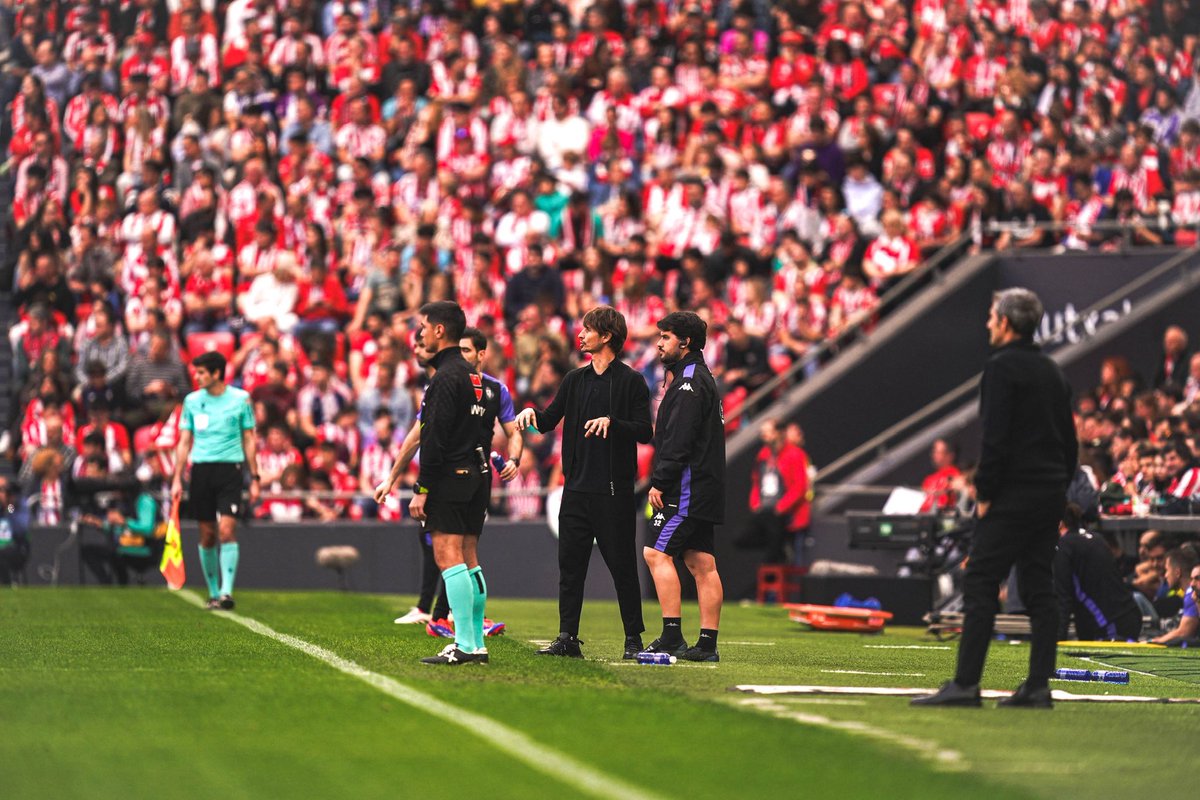 DaniRaba's tweet photo. Campeonato Nacional de Liga de 1ª División 2024/25. Athletic Club - Real Valladolid CF (23-02-2025) 🔴🟣 https://t.co/5p9HeOmSiO