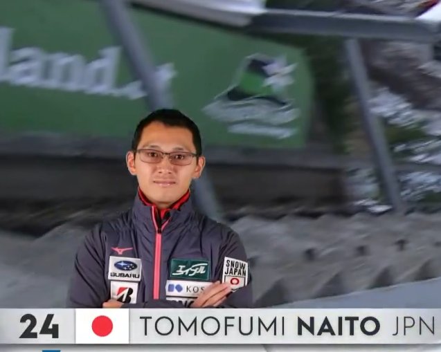 oleksieradz's tweet photo. zdążył dopiero na dzisiejszy konkurs i huknął sobie 242.5 m na nartach pożyczonych od Francuza. pan Tomofumi Naito

#skijumpingfamily #Kulm https://t.co/cExtVHneC7