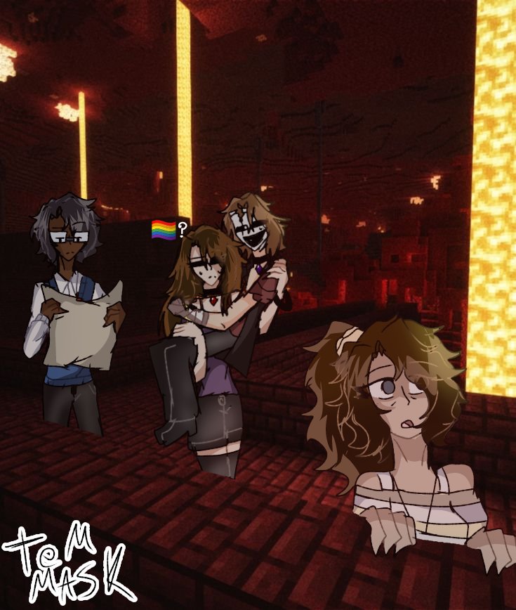 VitoriaFoxfofa2's tweet photo. My OCs in Minecraft 
#ocs #Minecraft #ArtistOnTwitter  #MinecraftArt https://t.co/B1pYqlPaFt