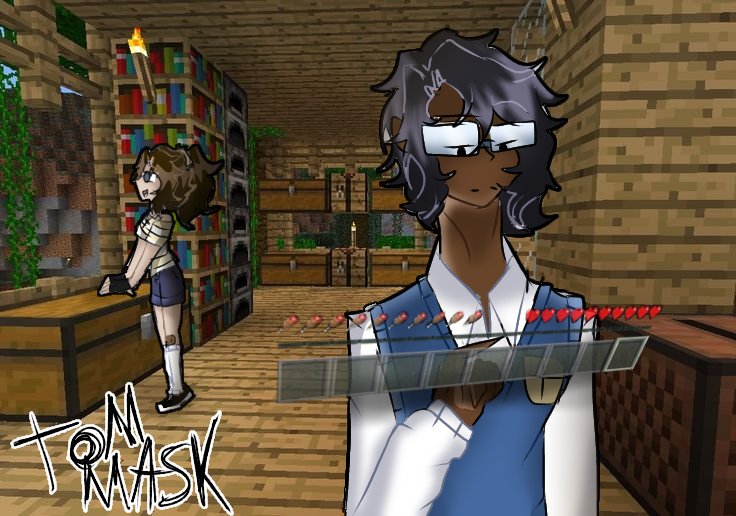 VitoriaFoxfofa2's tweet photo. My OCs in Minecraft 
#ocs #Minecraft #ArtistOnTwitter  #MinecraftArt https://t.co/B1pYqlPaFt