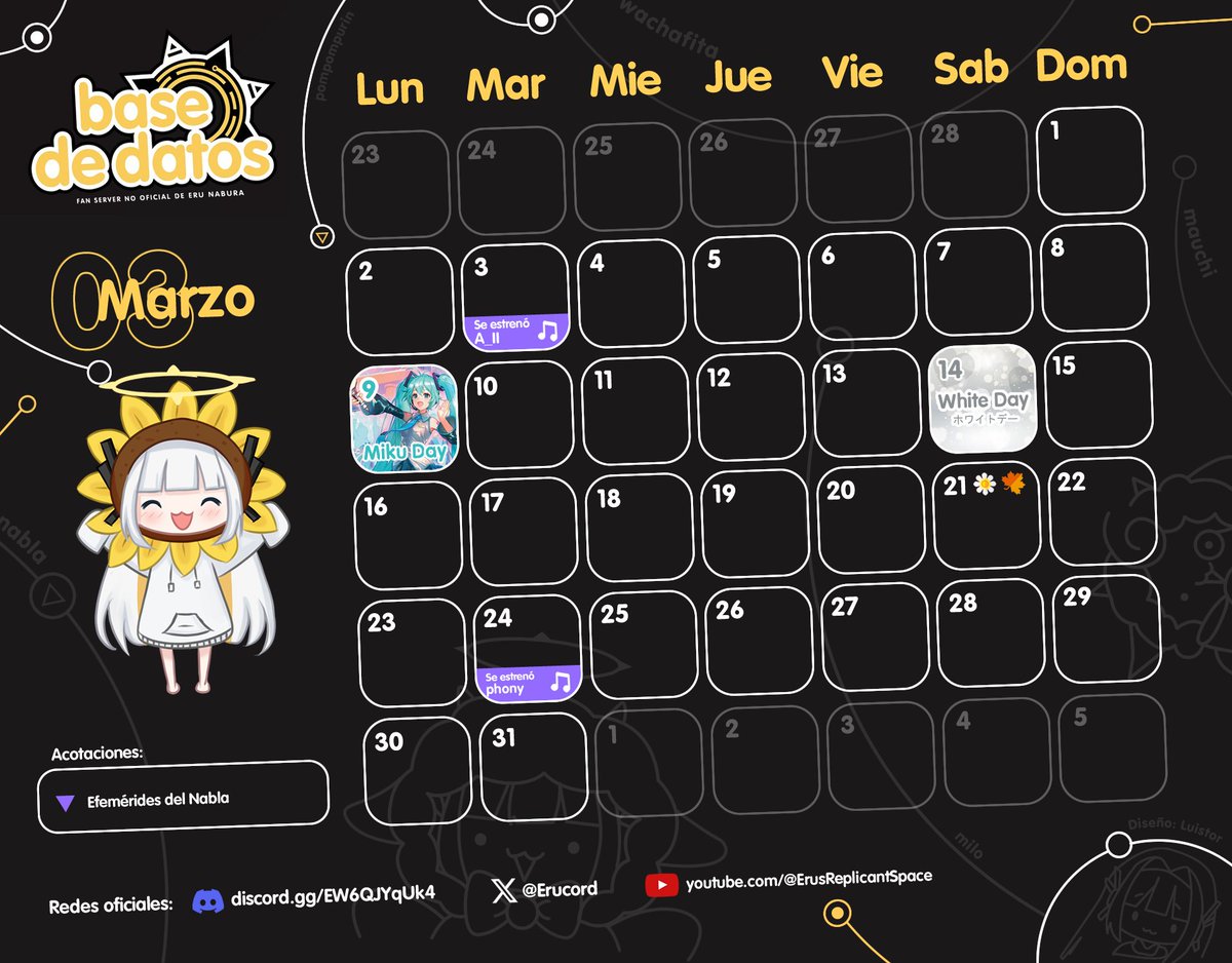 erucord's tweet photo. El tiempo pasa volando y ya vamos en el tercer mes del 2026?!

Dime Erudito, preparaste algo para darle a eru en el White day? 🐑

#lapiceru https://t.co/OABFkK2Dvo