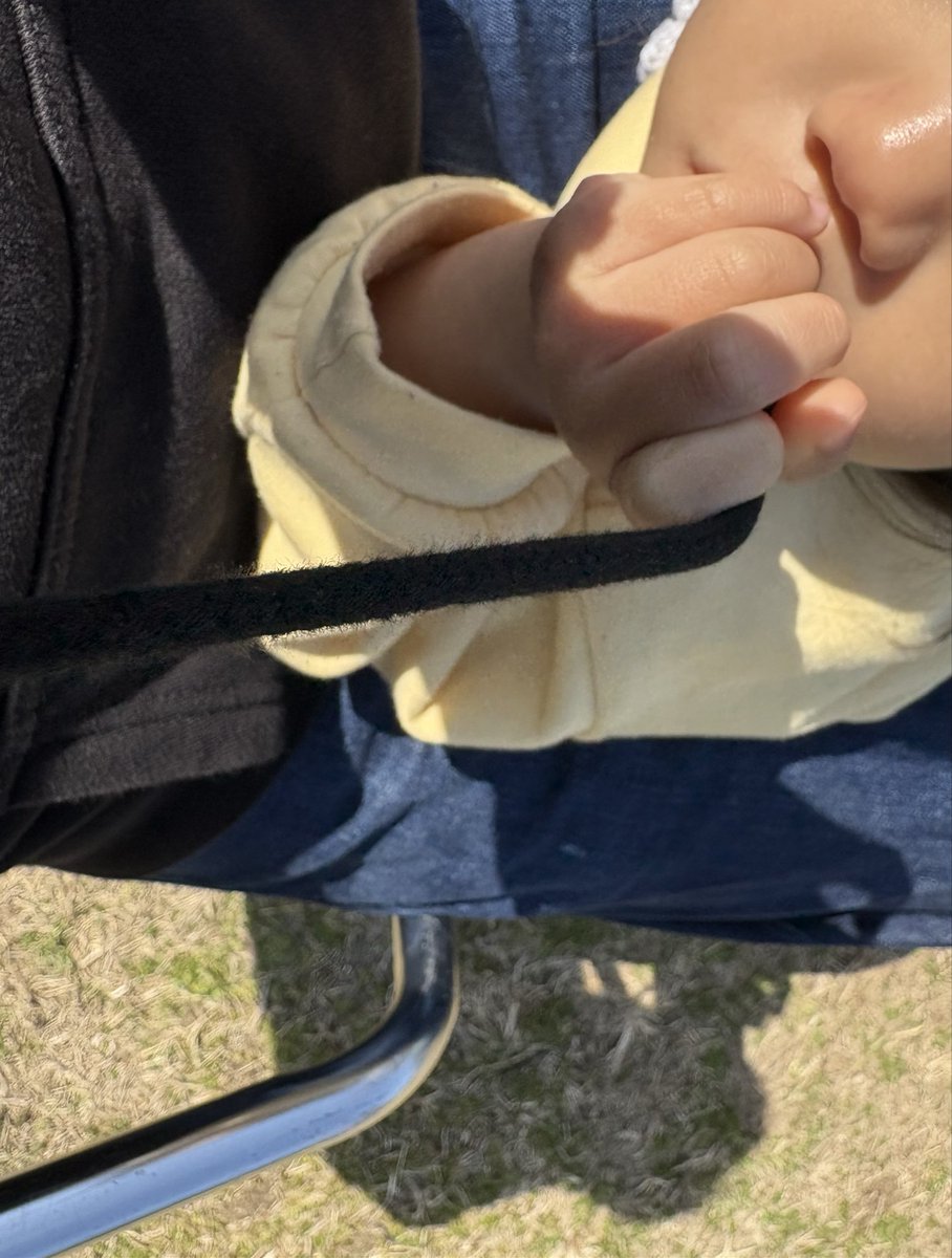 poti_sh's tweet image. tailwalkのパーカーは娘にも大人気です

特に紐が人気で紐を齧って涎でぐしょぐしょにしたり紐を引っ張ってリードの様に自分の行きたい所に連れて行ったりとにかくお出かけの必需品です。

#tailwalk